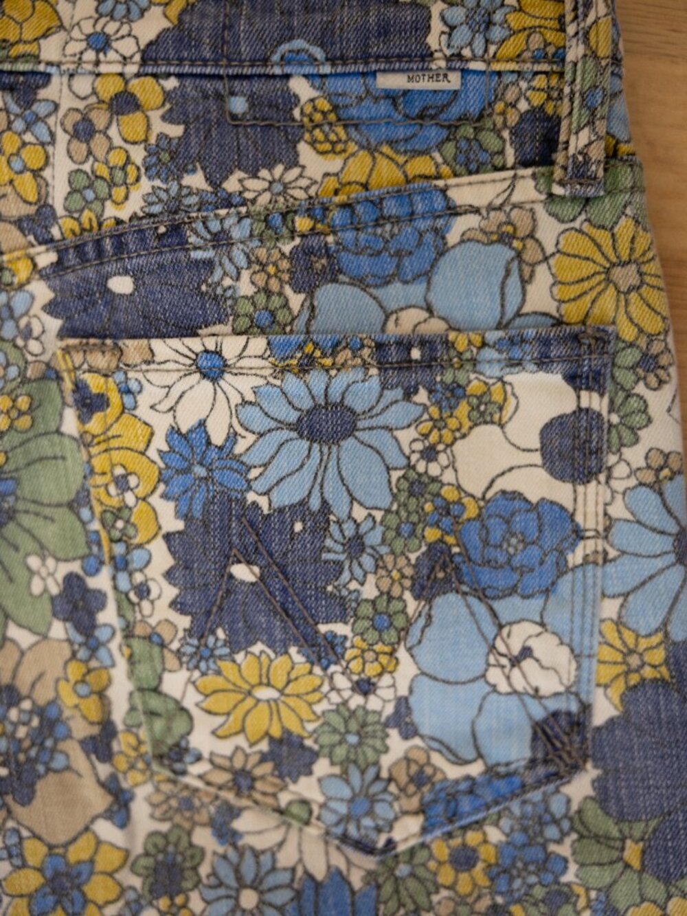 MOTHER SUPERIOR The Rambler Zip Ankle in Dirtbike Flowers Size 28 (fits like 27) - Picture 10 of 10